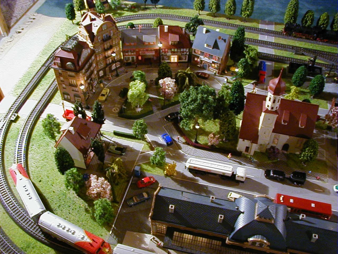 Model Train Layouts 4x8 4x8 marklin ho scale model train layout