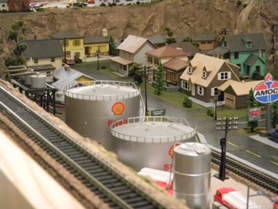 Model Train Plant Layout