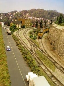 Beautiful Model Train Layout Image 4