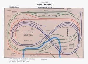 Beautiful Model Train Layout Image 7