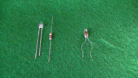 led 12 volt resistor for model train