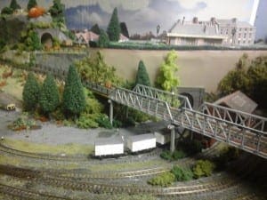 Small Town Railway Model Train Image 3