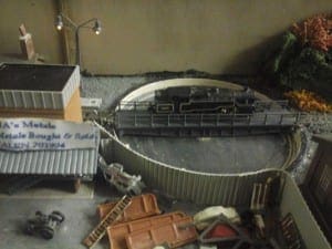 Small Town Railway Model Train Image 4