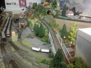 Small Town Railway Model Train Image 5