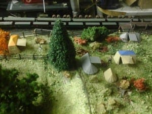 Small Town Railway Model Train Image 6