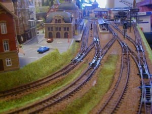 3' X 5' Outstanding N Scale Model Train Layout Image 4