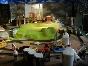 Donald's Wonderful 12' x 13' O Scale Model Train image 2