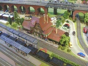 Marklin HO Layout Model Train Image 9