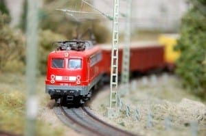 Marklin Model Train H0 scale layout Image 2