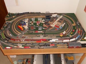 0 scale Model Train Layout