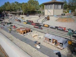 S Scale Model Train Layout