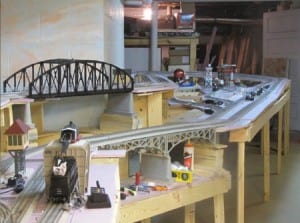 Stuart's 0-Gauge layout Model Train Image 5