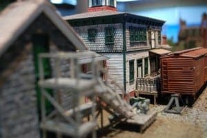 HO Layout Model Train Image 3