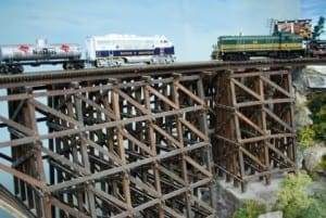 HO Layout Model Train Image 9