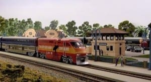 American HO Model Railroad Image 1