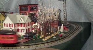 O Scale Layout Model Train image 1