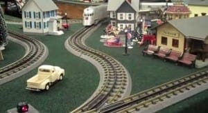 O Scale Layout Model Train image 4