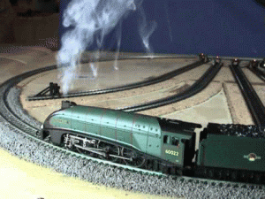 Testing of DCC Model Train photo