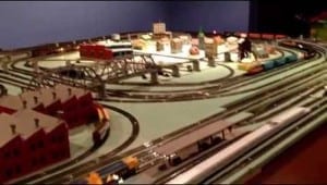 DCC N Scale Model Train Layout
