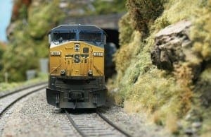 HO Scale Layout Model Train Image 2