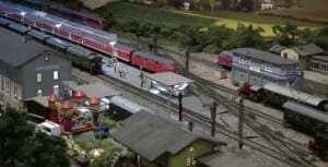 HO Scale Layout Model Train Image 5