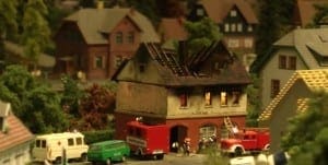 HO Scale Layout Model Train Image 9