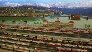 Switzerland model train