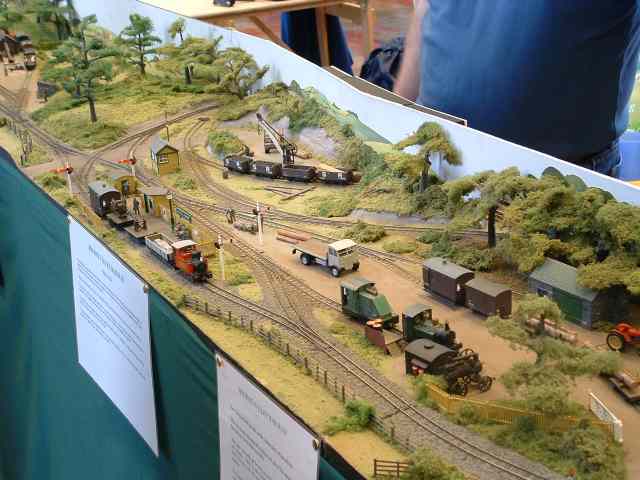 Model train set scenery 2025