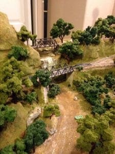 n scale model railroad photo