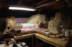 path of the entire model railroad's layout