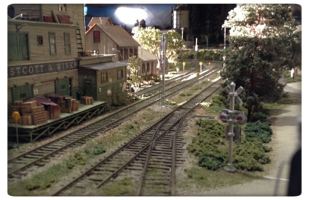 model railroad scenery idea