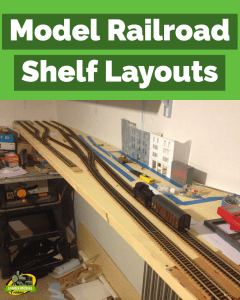 model railroad shelf layouts