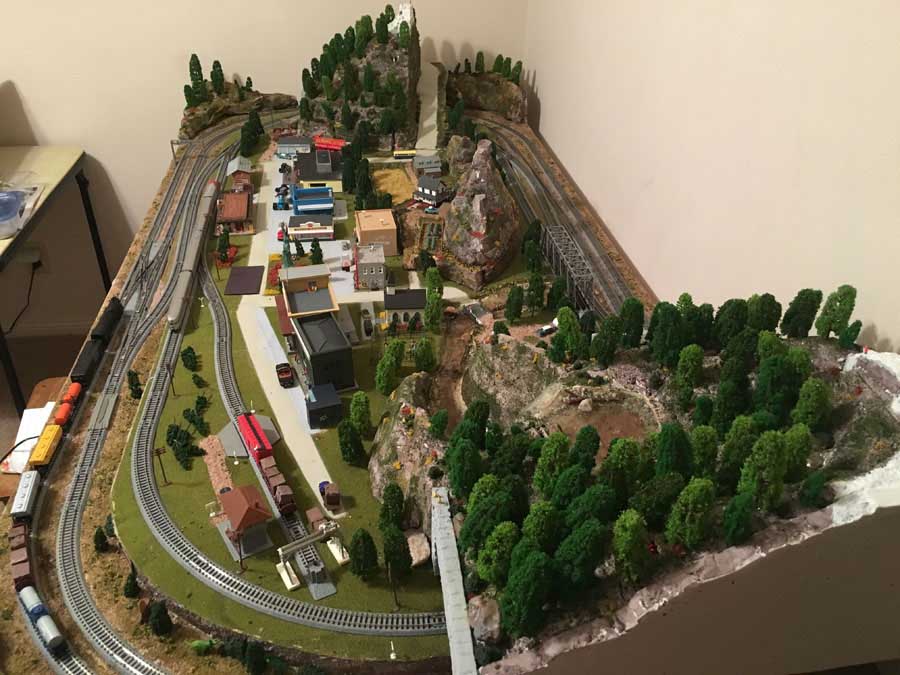 hollow core door n scale layout