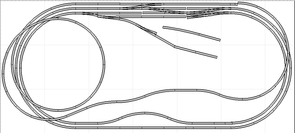 n scale layout door track plan
