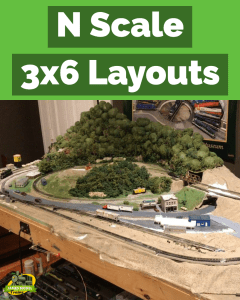 3x6 n scale layouts