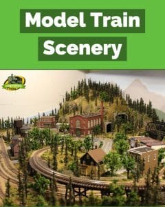 model train scenery