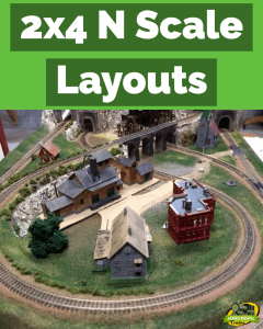 2x4 n scale layouts