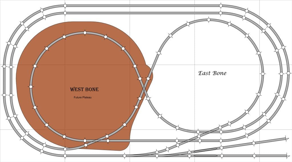 folded dog bone coffee table plan