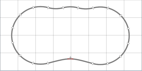 basic coffee table track plan
